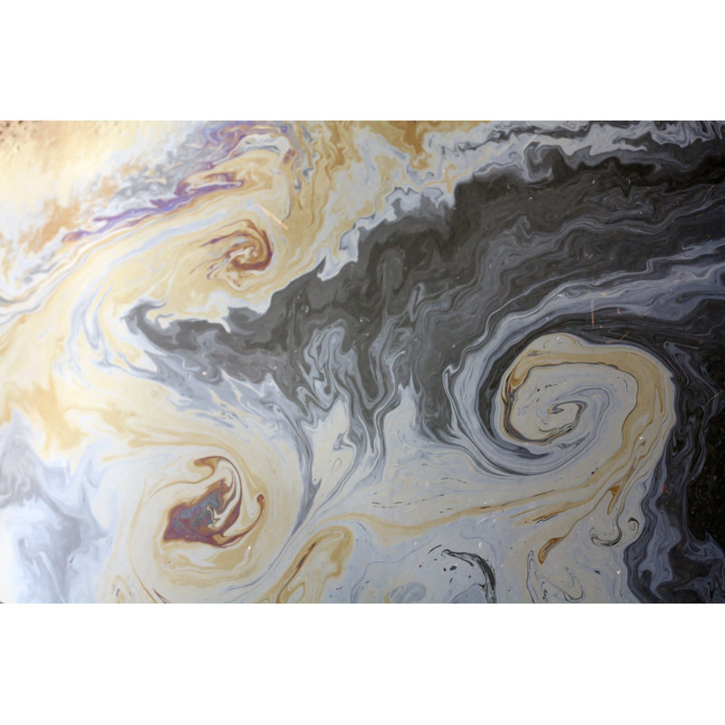 Huile et eau par Crisserbug, H 20 po x l 30 po