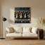 Art mural gris bord de mer-461006596
