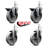 Semi Swivel Grip Ring Caster