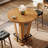 39.4" H High Top Round Bar Table For Small Space