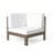 BRAVA X-BACK 4-PIECE SOFA SET , WHITE