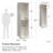 Aodren 23.5 " W Reach-In Set