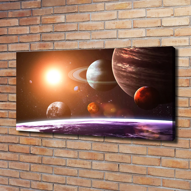 Solar System - Wrapped Canvas Print