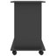 Bureau d'ordinateur Gulo, 2 tablettes, plateau à clavier, 32 pouces, bois gris-118124048