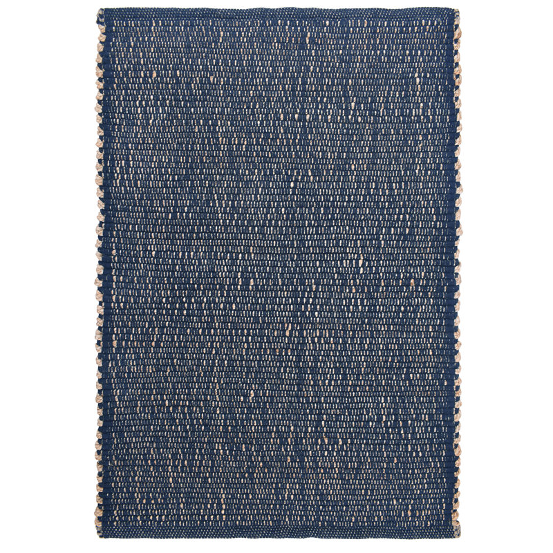 Tapis campagnard en jute et coton Colston, Rectangle 2 pi x 3 pi