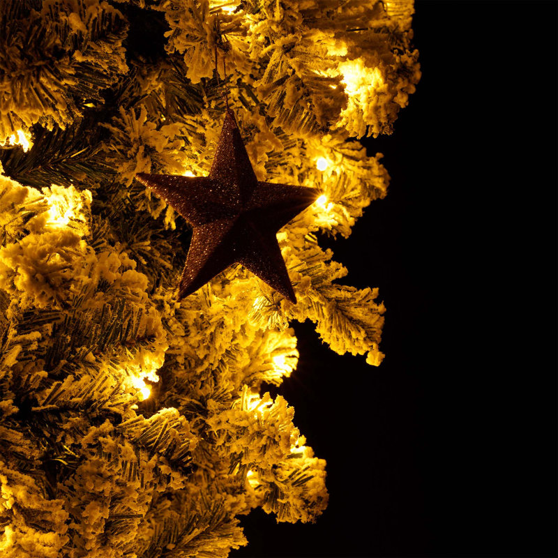 Arbre de Noël artificiel éclairé 6 pi