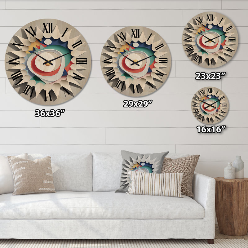 Horloge murale Sceance Occult Visions, Grand