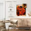 Flaming June Inspired African American Canvas Print-1853455765
