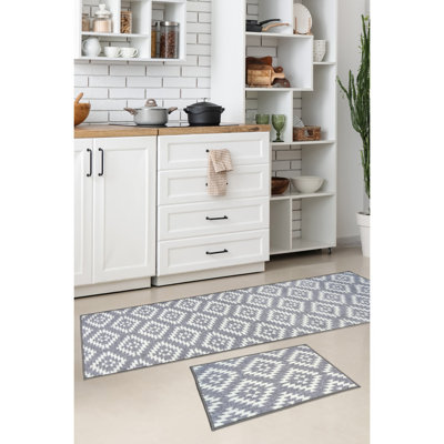 Runner Geometric Area Rug