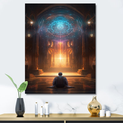 "Inner Light Connection Space Meditation", reproduction sur toile