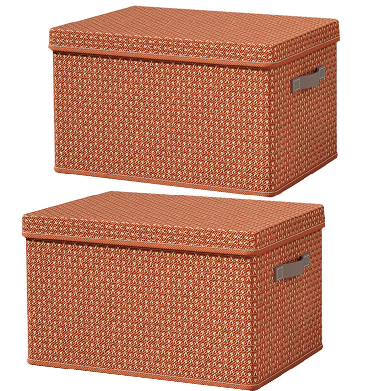 Latitude Run® Dorleus Fabric Bin, Red
