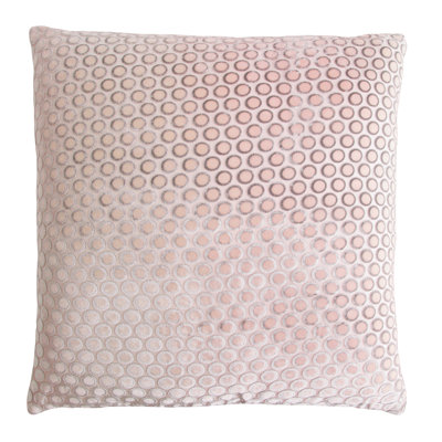 Dots Square Velvet Pillow Cover & Insert