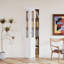 Bifold Closet Doors Glass Solid Manufactured Wood Prefinished with Installation Hardware Kit-88133888