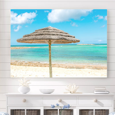 Mccutchen " Grab A Space Under An Umbrella For This Crystal Blue Beach View "