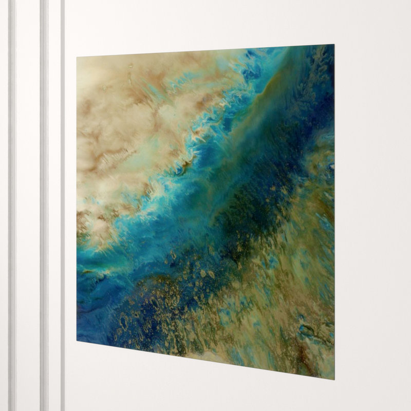 Shimmering II Painting by Blakely Bering, Outdoor, 30" H x 30" W x 1.5" D