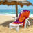 Cotton Blend Beach Towel