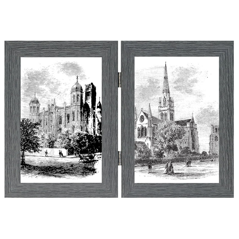 Single Picture Frame, Dark Grey