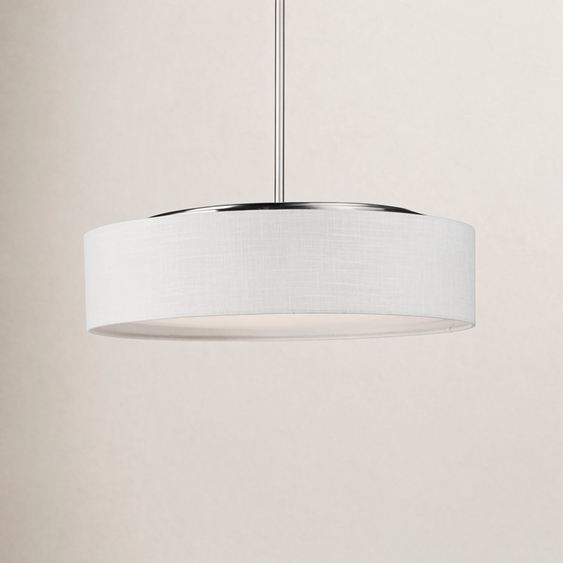 Jessalyn 5 - Light Dimmable Drum Chandelier