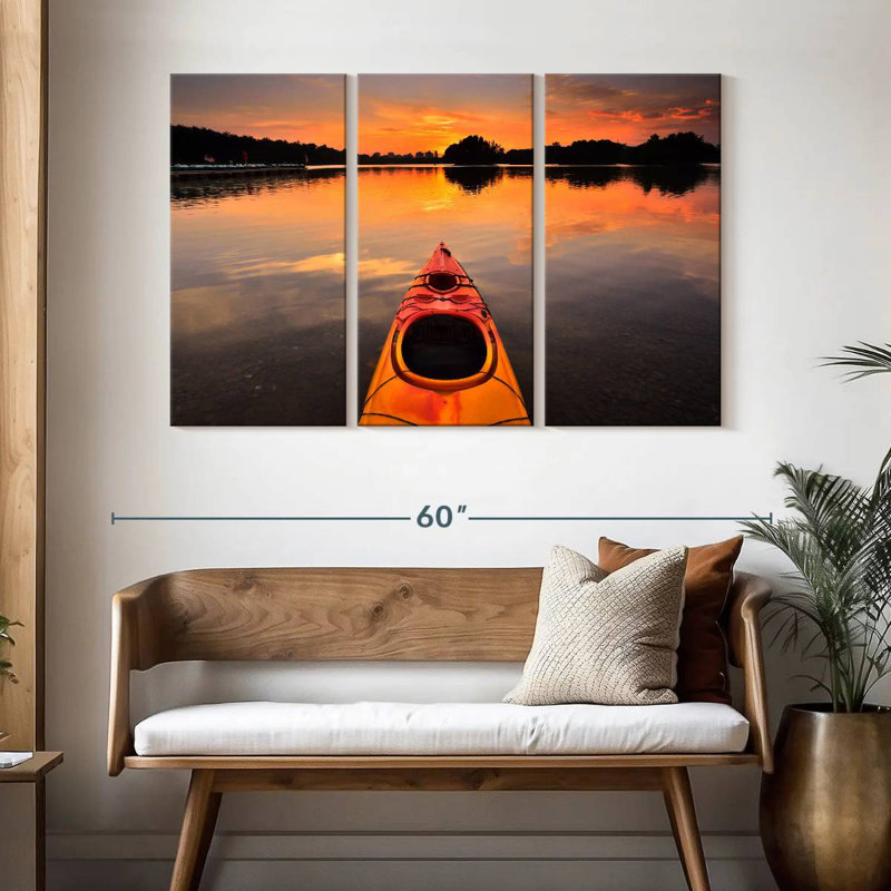 Kayak Mehar orange, H 32 po x l 50 po