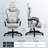 GTPLAYER Gaming Chair, Computer Office Chair with Pocket Spring Cushion, Linkage Armrests and Footrest, High Back Ergonomic Computer Chair with Lumbar Support Task Chair with Footrest-94758145