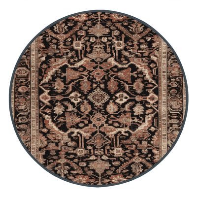 Tapis brun lavable à la machine