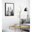 "Melita Contemporary Mountains" par Tai Prints - cadre flottant, impression sur toile
