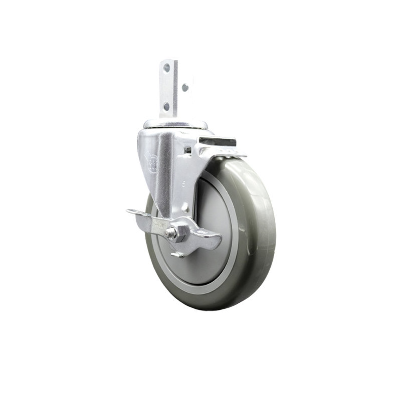 Polyurethane Caster, Gray