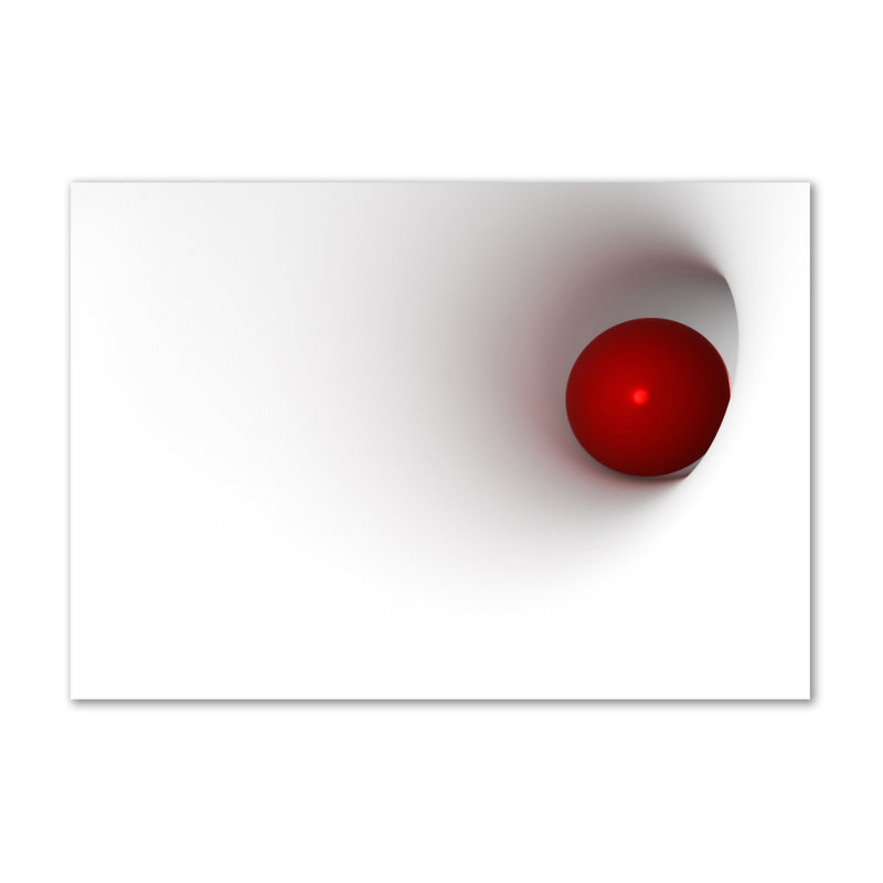 Abstraction Sphere - Wrapped Canvas Print