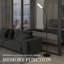 HOMCOM LED Floor Lamp Remote & Touch Control Stepless Dimmable Black