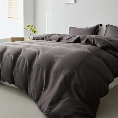 Ensemble de housse de couette 100% eucalyptus Lyocell Tencel