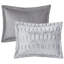 Édredon simple en faux vison avec bourre et fourrure de couleur grise Mini pour rembourrage de linge-121409439-121409441