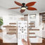 Ventilateur de plafond encastré 52 po Tropical .)