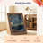Happy & Polly 19.5'' x  17.3'' 3D Classic Artistry Cat Scratcher with Cozy Cat Bed-88901568
