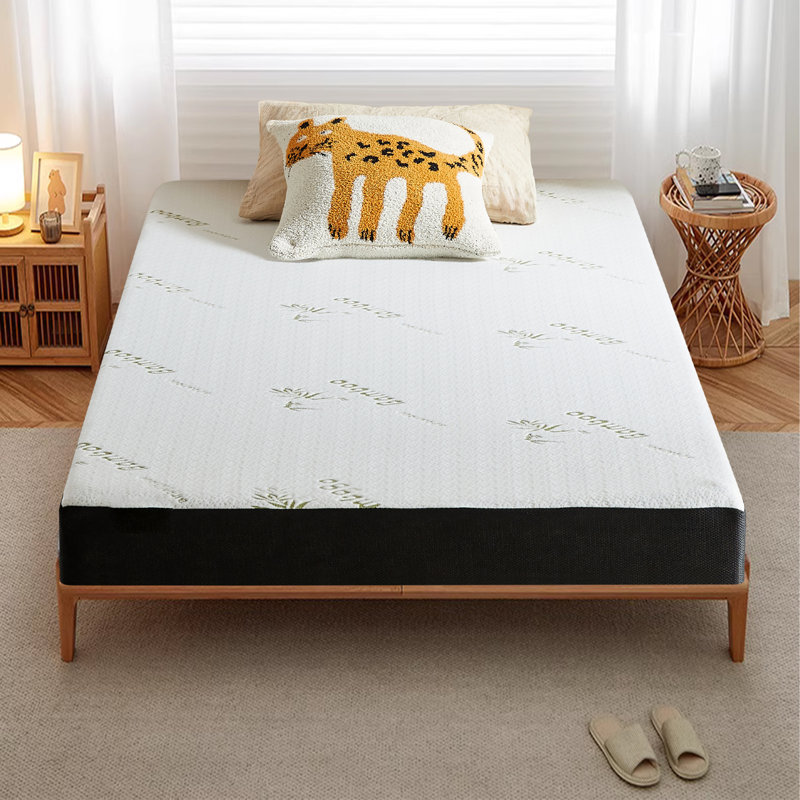 Memory Foam Mattress Medium Feel With Removable Cover, Full, 5"