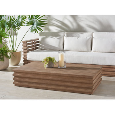   Priya Eucalyptus 50" Outdoor Coffee Table