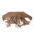 Eiker Solid Wood Console Table-1579037350