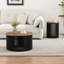 Table basse en bois massif