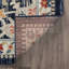 Tapis oriental bleu marine Fearn-916454449