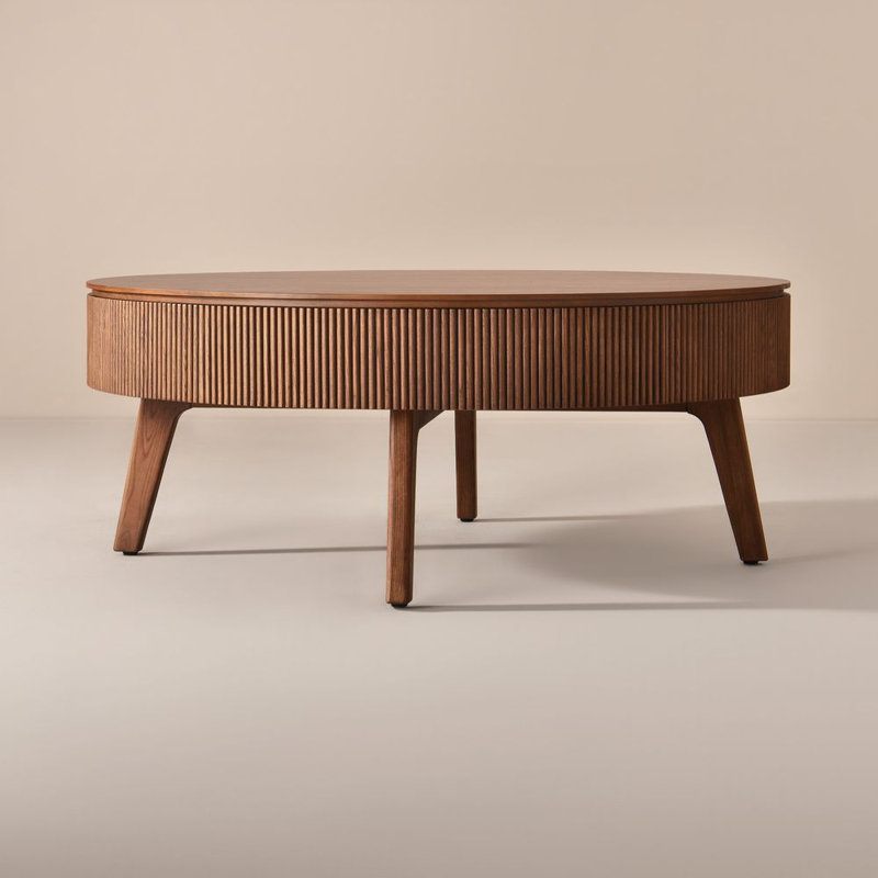 39" Lift-Top Solid Wood Coffee Table