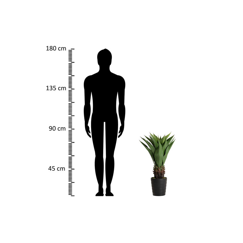 82cm Faux Agave Plant in Pot
