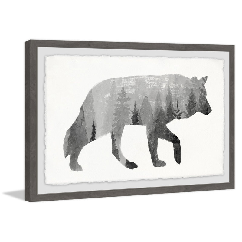 Canis - Single Picture Frame Painting, 61 cm H x 91 cm W x 4 cm D