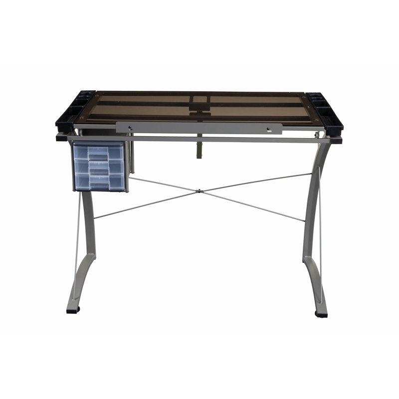 Coridan Glass Drafting Table