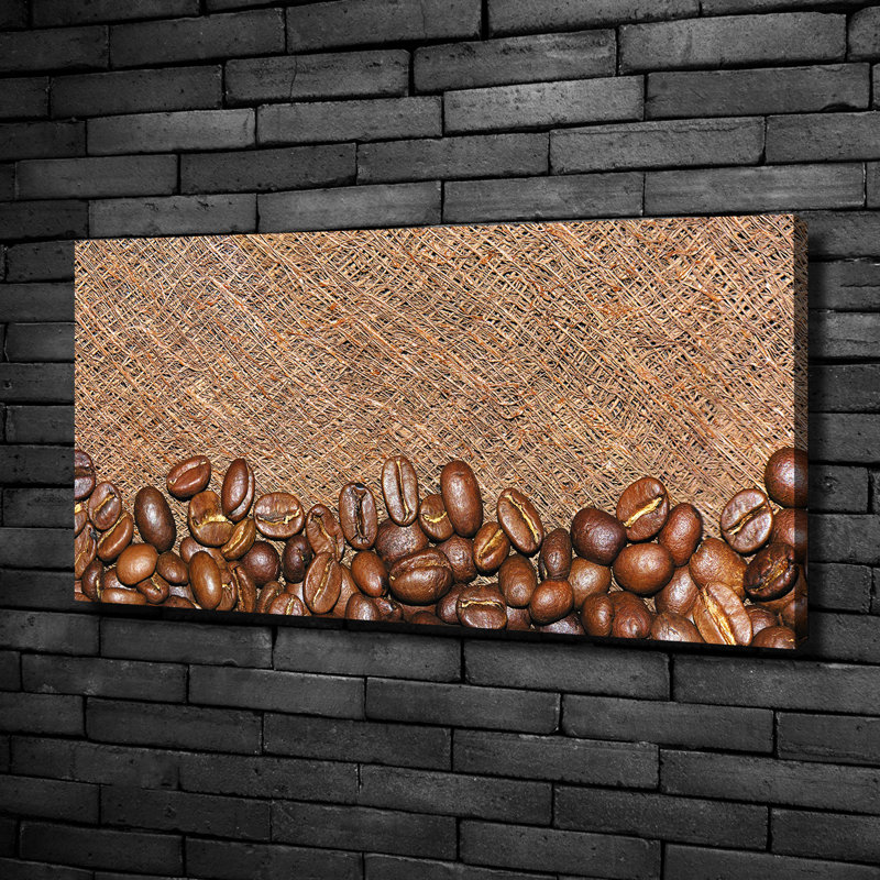 Coffee Beans - Wrapped Canvas Print