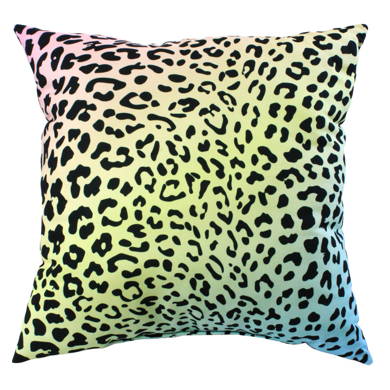  Housse de coussin décoratif en polyester / mélange de polyester, Dégradé pastel / blanc