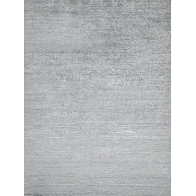 Plush Area Rug in Dark Silver