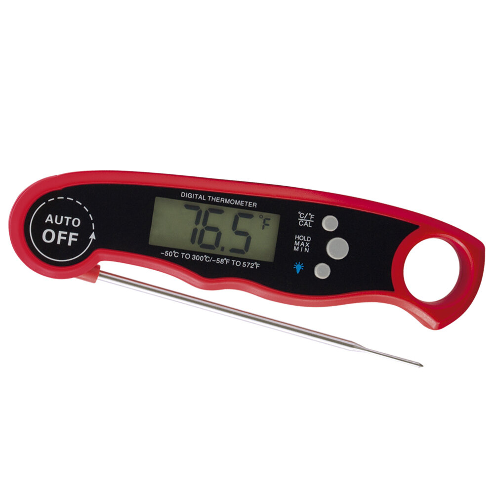 Genkent Digital Meat Thermometer Folding Probe Food Thermometer for Cooking  BBQ Grill Liquids Beef Turkey & Reviews