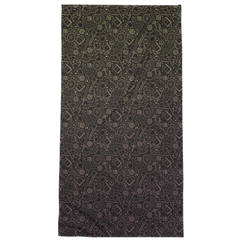 Katelyn Elizabeth Beach Towel, Yellow/Pink Ombre