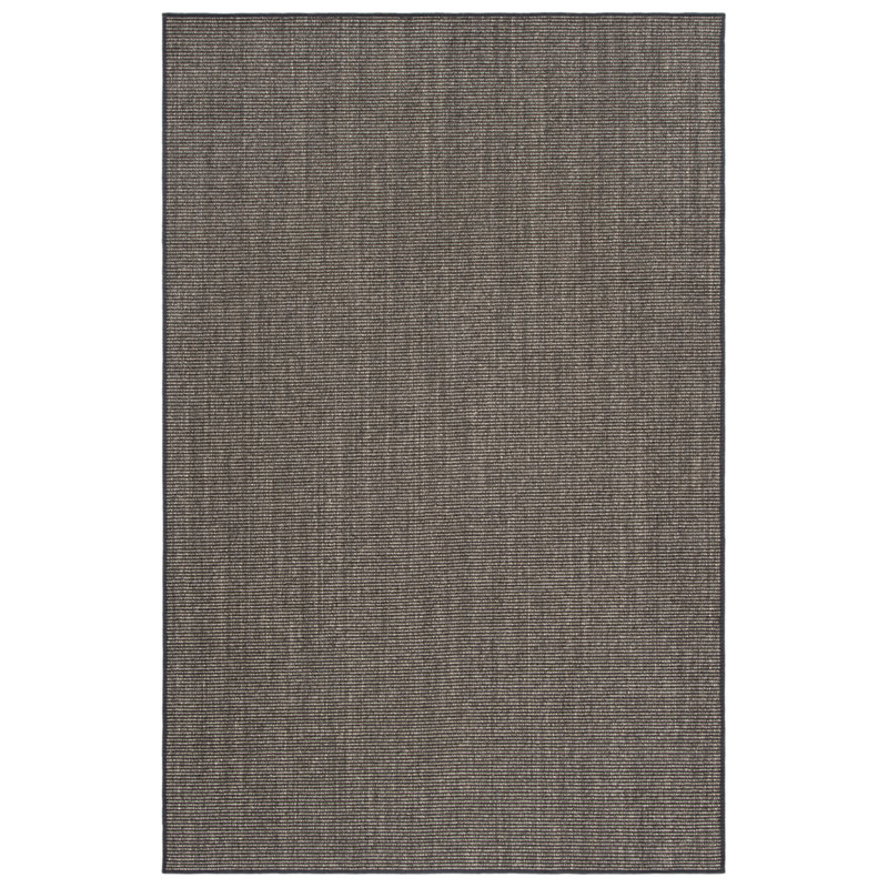Martha Stewart Sisal/Jute Rug in Charcoal, Runner 2'3" x 12'