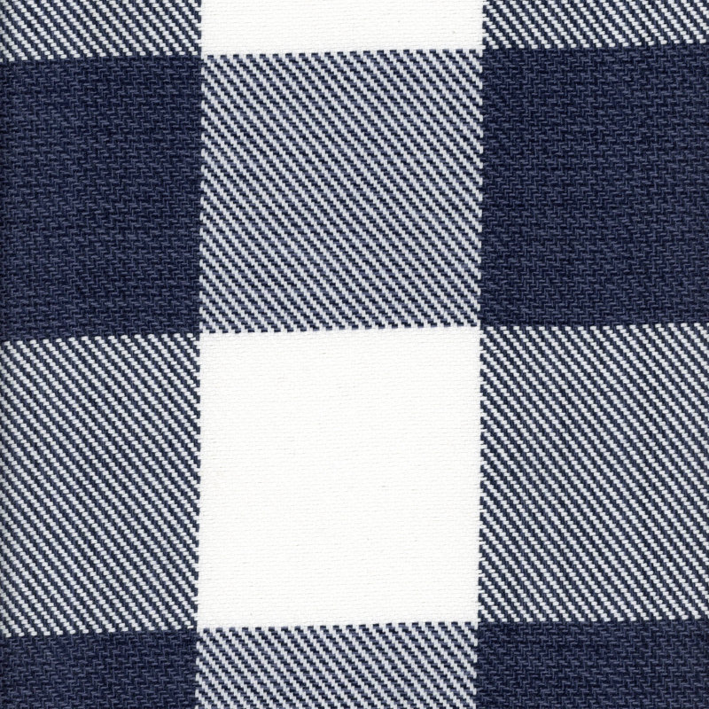 Tissu à carreaux Metro, Indigo