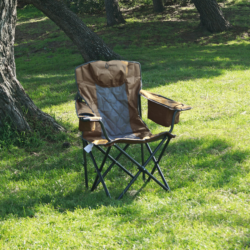 Folding Camping Chair, Dark Yellow